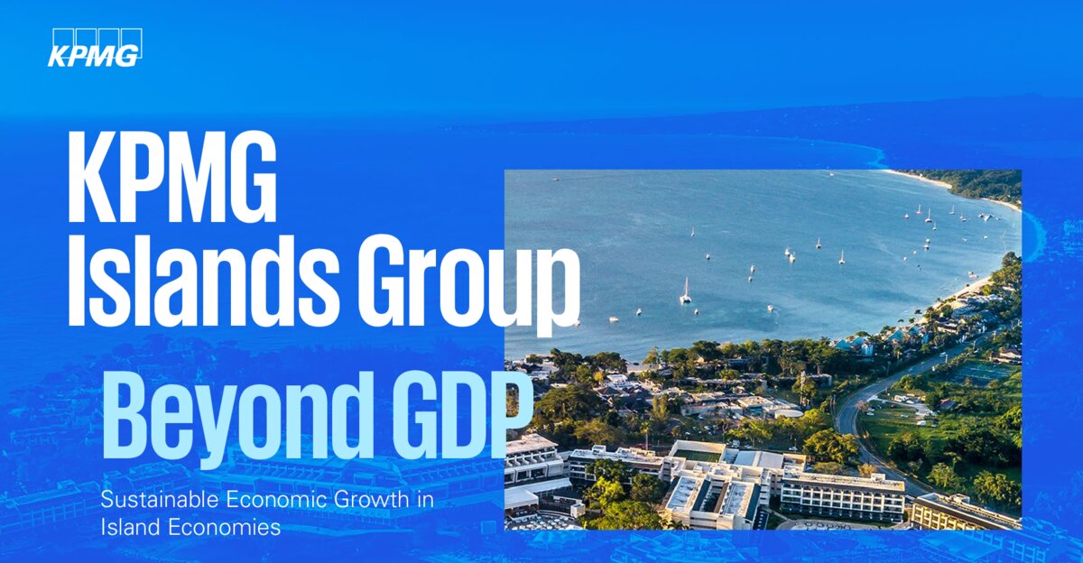 Cover of the KPMG Islands Group report Beyond GDP: Sustainable Economic Growth in Island Economies